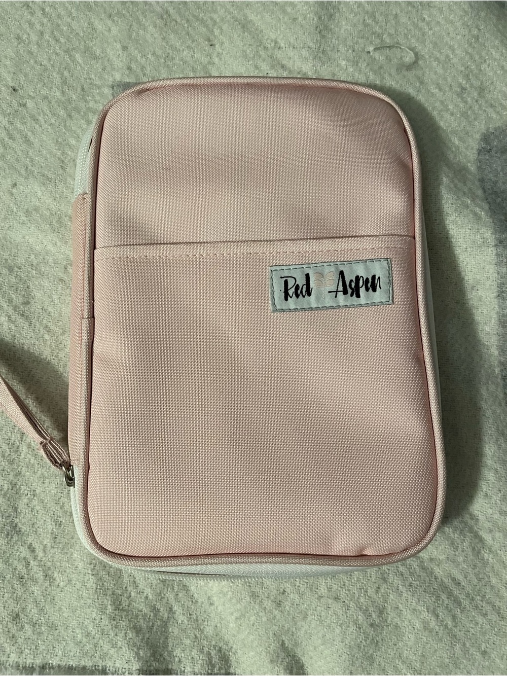 Red Aspen Zipper Folio
